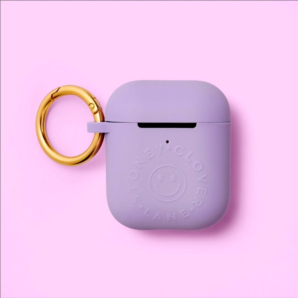 ☀️💜Stoney Clover Lane💜☀️ light purple airpod case